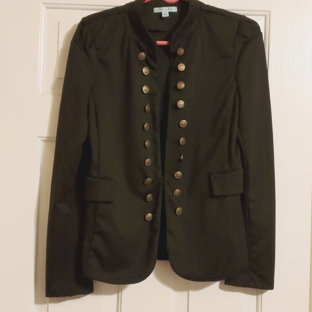 Black cardigan jacket